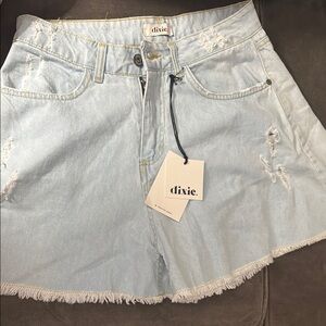 Light Blue Women's Denim Shorts